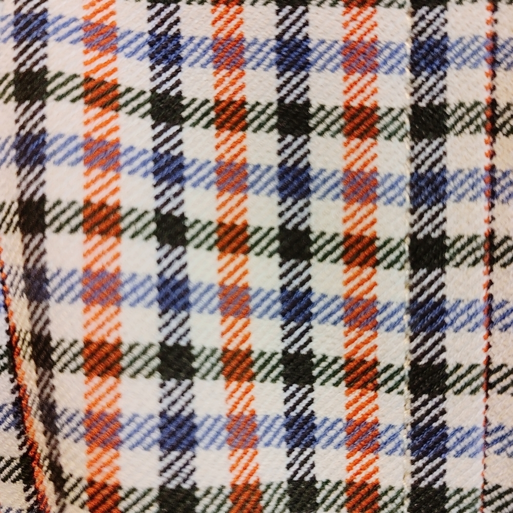 Tory Burch Pleated Check Mini Skirt - Picture 9 of 10